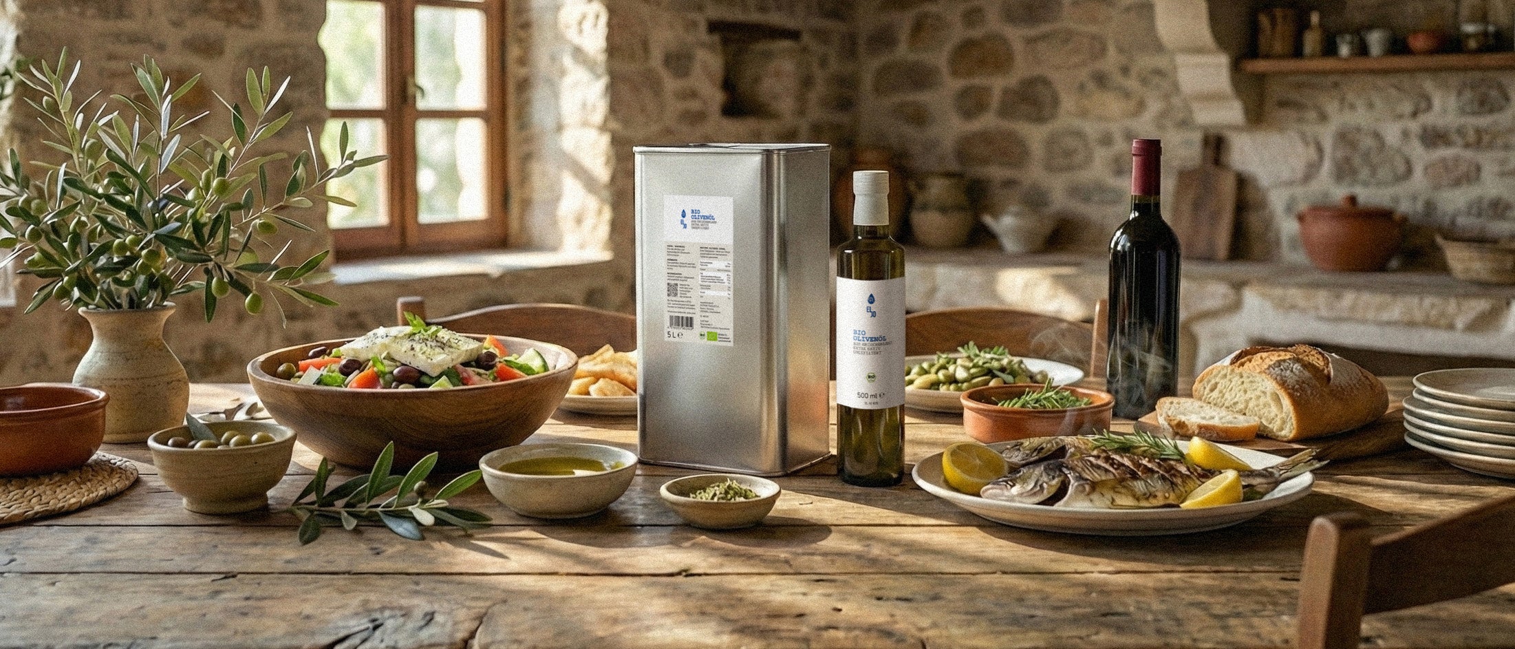 High-quality organic olive oil from Greece | ELJO